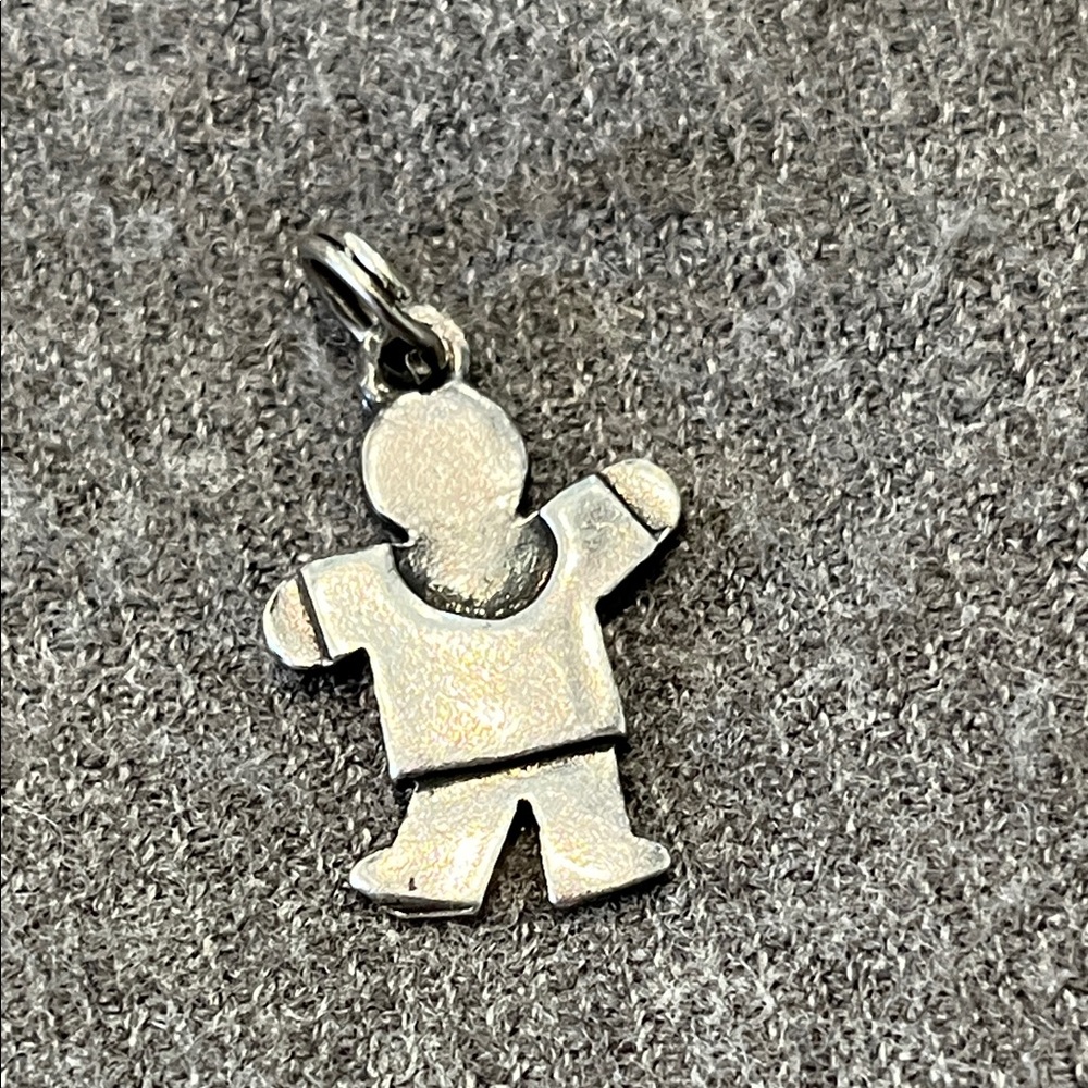 Sterling Kid Charm